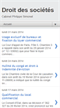 Mobile Screenshot of droit-des-societes.net